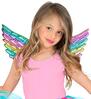 Magische multi-Colour stoffen vleugels  43 cm x 22 cm
