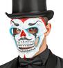 Masker dag van de doden schedel voor volwassen