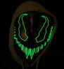 foto 2 Masker monster met groen licht