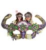 foto 5 Oogmasker ram met bloemen