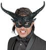 foto 2 Oogmasker theater duivel zwart