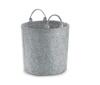 foto 1 opbergmand van vilt Rond grijs melange