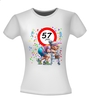 foto 7 origineel cadeau verjaardag shirt voor een vrouw die 57 jaar wordt