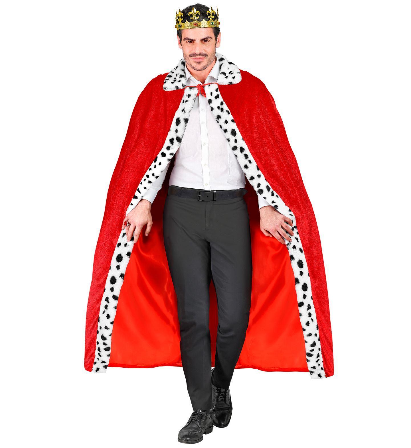 Rode koninklijke cape 140 cm