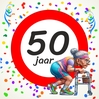 Sarah verjaardag leeftijd 50 tijd voor de rollator een grappig tegeltje voor de jonge oma