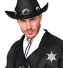 Sheriff ster voor themafeestjes en cowboy party’s het symbool van avontuur en autoriteit