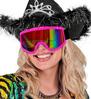 foto 2 Ski-bril 80's neon roze