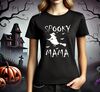 foto 9 Spooky mama het t-shirt voor moeders tijdens Halloween