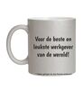 foto 1 Sprankelende zilveren glitter mok voor de beste werkgever van de wereld  een Cadeau met een knipoog en een glimlach