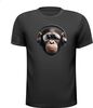 Stoere Aap met Headphone