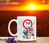 foto 4 Unieke verjaardagsmok voor een dame van 74 Jaar humoristisch cadeau voor een onvergetelijke verjaardag