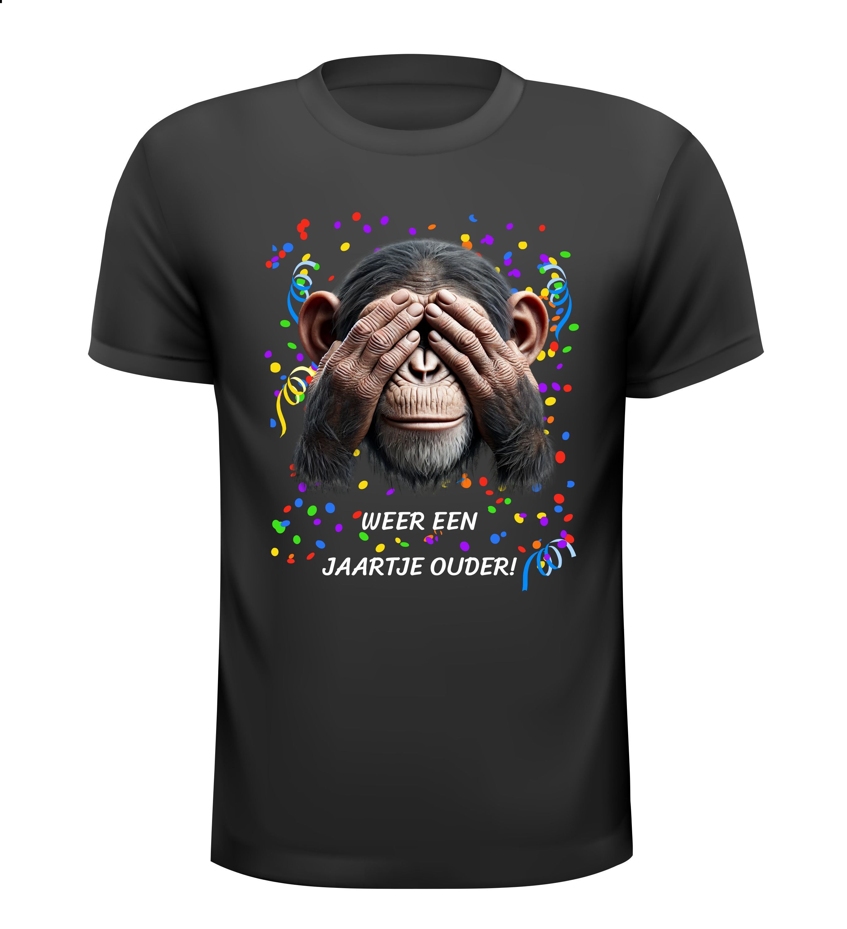 Verjaardag T-shirt met Humor al weer een jaartje ouder!