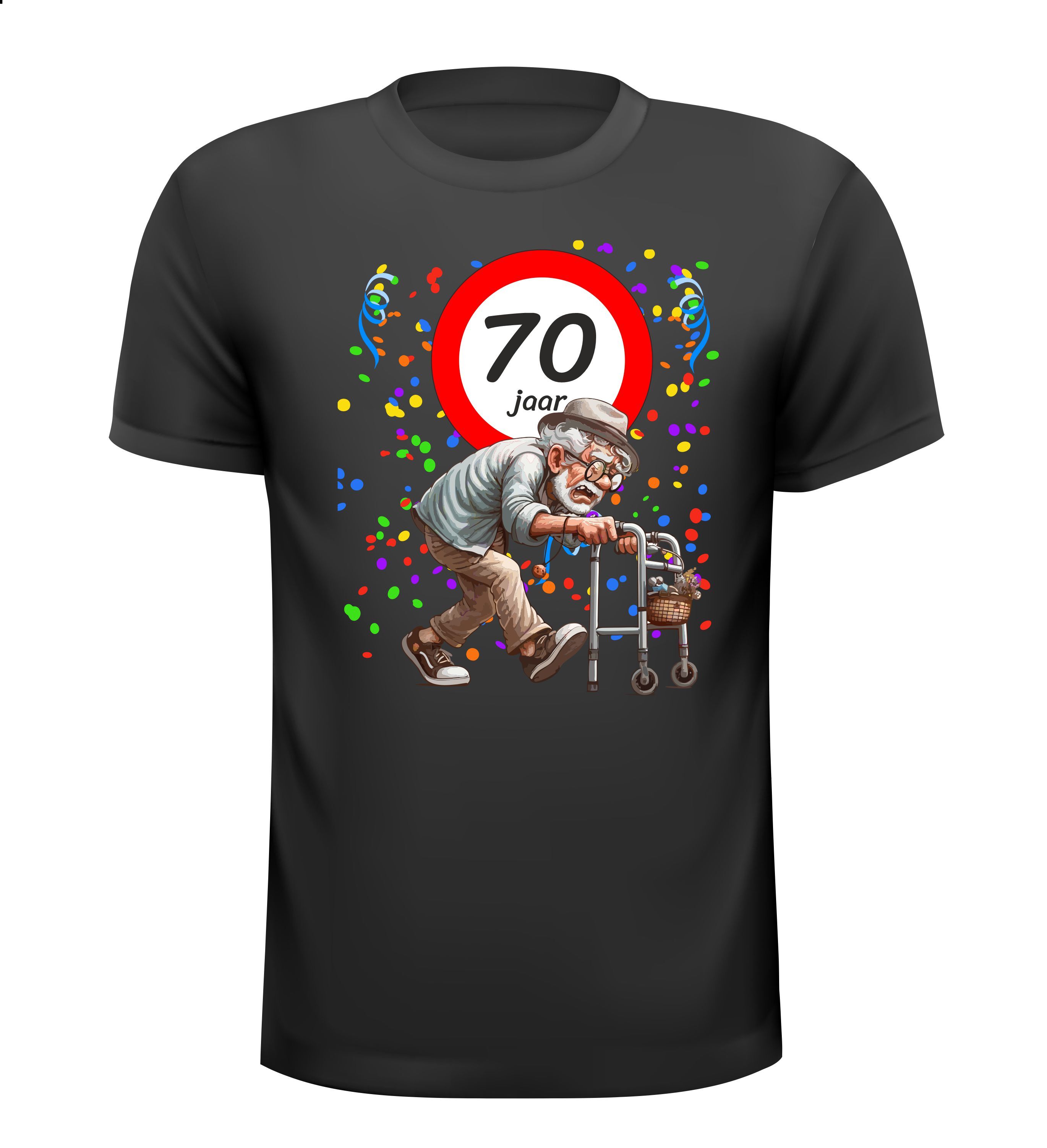 Verjaardagsshirt – Het Perfecte Cadeau voor de Man die 70 Wordt!