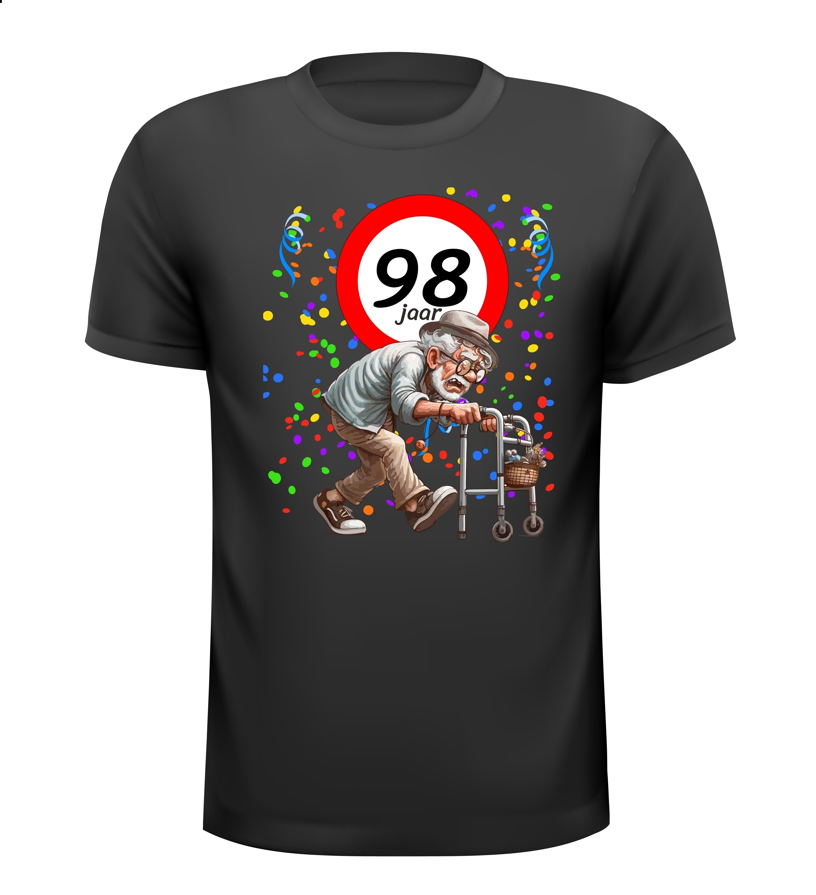 Verjaardagsshirt – Het Perfecte Cadeau voor de Man die 98 Wordt!