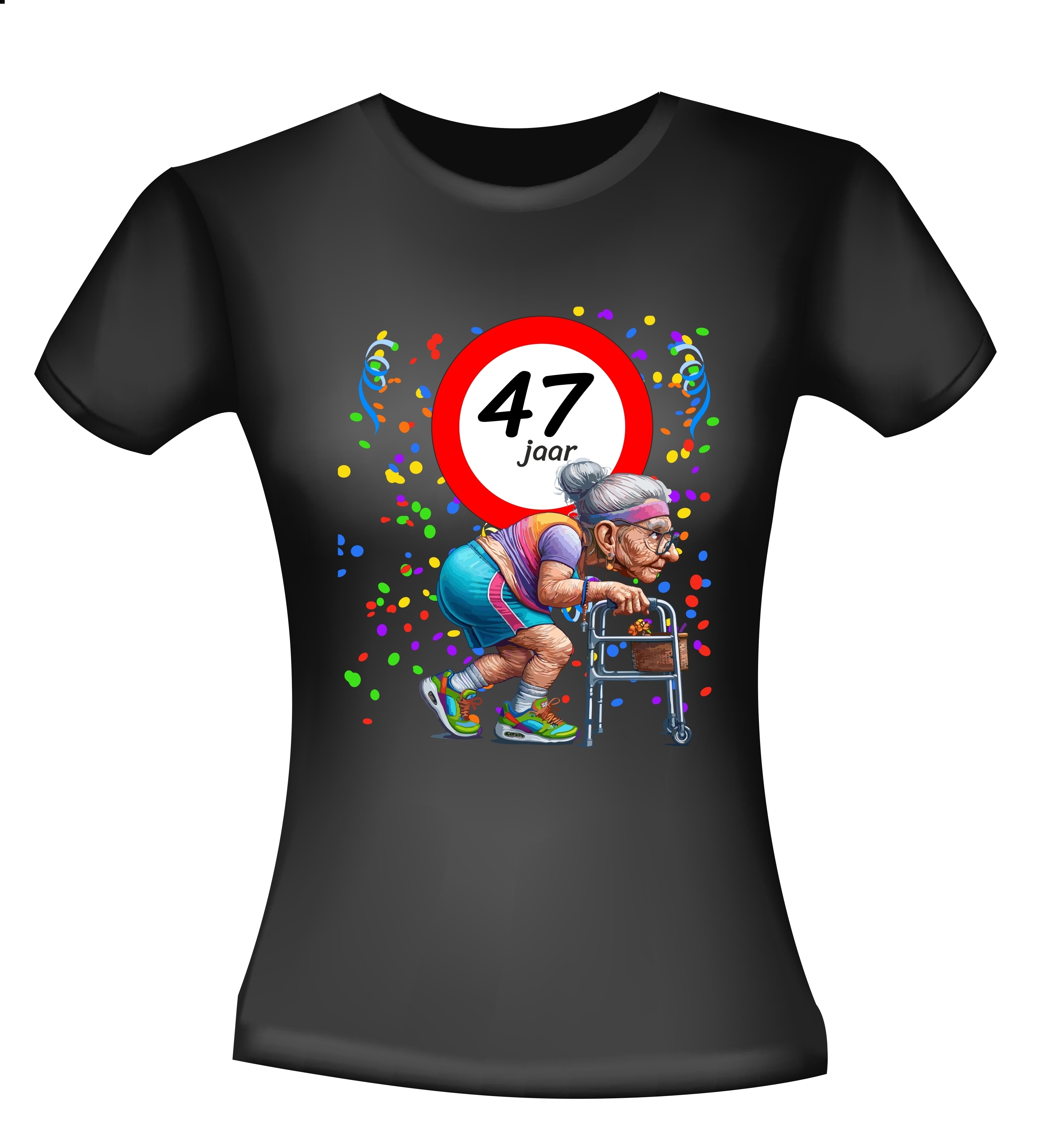 Verjaardagsshirt – Het Perfecte Cadeau voor de Vrouw die 47 Wordt!