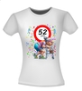 foto 7 Verjaardagsshirt voor een Vrouw die 52 jaar Wordt! Leuk kado