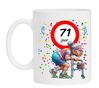 foto 1 Vier 71 jaar vol leven met deze hilarische en unieke mok het perfecte cadeau voor de 71 jarige dame