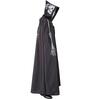 foto 2 Zwarte unisex cape met skeletprint 150 cm perfect voor griezelparty's en halloween