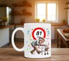 foto 4 Geef een cadeau dat écht in de smaak valt een hilarische full colour print beker met een vrolijke opa en rollator speciaal ontworpen voor de man van 81 jaar