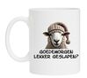 foto 1 Goedemorgen lekker geslapen koffiemok schaap