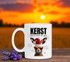 foto 4 Grappig kerst mok met opdruk haas Kerst voor mij hoeft het niet!