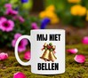 foto 4 Grappige kerst koffiemok mij niet bellen!