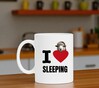 foto 4 i love sleeping mok met schapen print