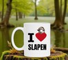 foto 4 ik hou van slapen mok!
