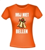 foto 10 Kerst T-shirt Mij niet bellen! Met kerstbellen print grappig