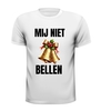 foto 11 Kerst T-shirt Mij niet bellen! Met kerstbellen print grappig