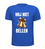 foto 5 Kerst T-shirt Mij niet bellen! Met kerstbellen print grappig