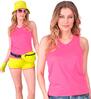 foto 4 Knallend roze en klaar om te stralen dé neon roze tanktop voor vrouwen