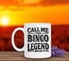 foto 4 Koffiemok Call Me the Bingo Legend leuk prijsje voor de bingo