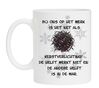 Koffiemok met humor voor op kantoor of werkplek met kerst!