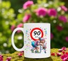 foto 4 Koffiemok voor een 90 jarige vrouw. Het perfecte verjaardagsgeschenk voor de jarige job