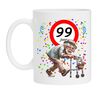 Koffiemok voor een 99 jarige. Het perfecte verjaardagsgeschenk voor de jarige job
