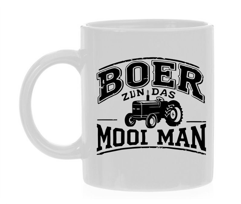 Koffiemok voor een boer! 