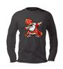 Leuke en unieke T-shirt met Sinterklaas in de dab-positie! Lange mouw shirt
