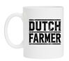 Mok voor een trotse boer. Vintage mok met de opdruk Dutch Farmer