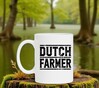 foto 2 Mok voor een trotse boer. Vintage mok met de opdruk Dutch Farmer