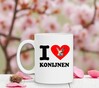 foto 3 Mok voor konijnenliefhebber ik hou van konijnen