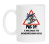 foto 1 Mok voor snowboarders. Mok voor snowboardliefhebbers  Pas op ik kan zomaar over snowboarden gaan praten!