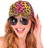 foto 2 Pailletten cap regenboogkleuren met print luipaard voor disco en bling bling party’s