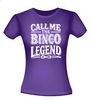 foto 4 Shirtje Call Me the Bingo Legend! Perfect als bingo prijsje