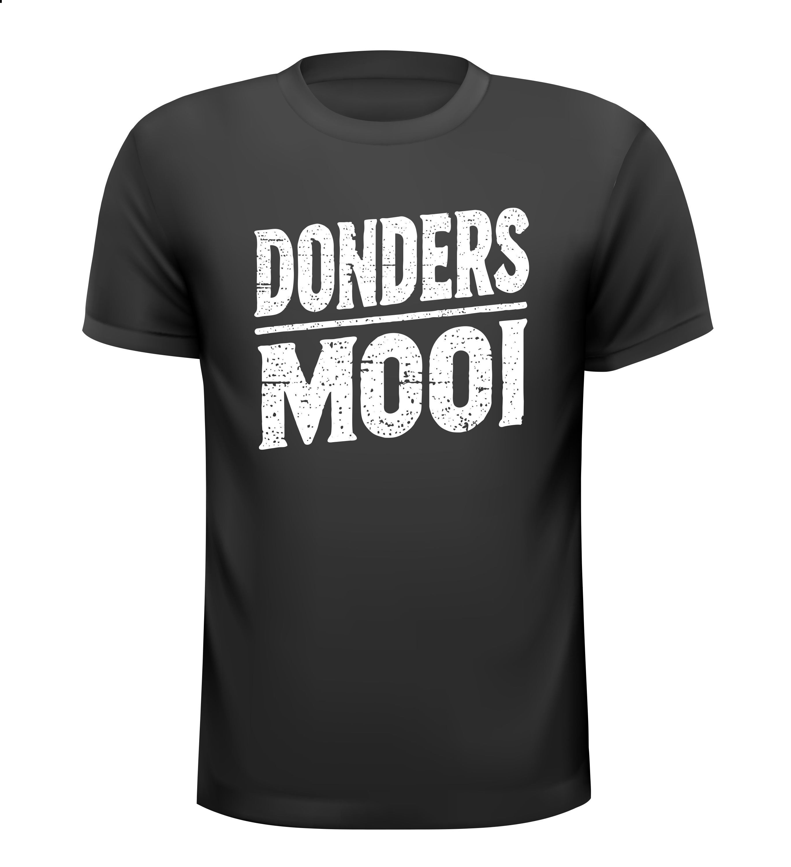 Shirtje Donders mooi! Vintage opdruk