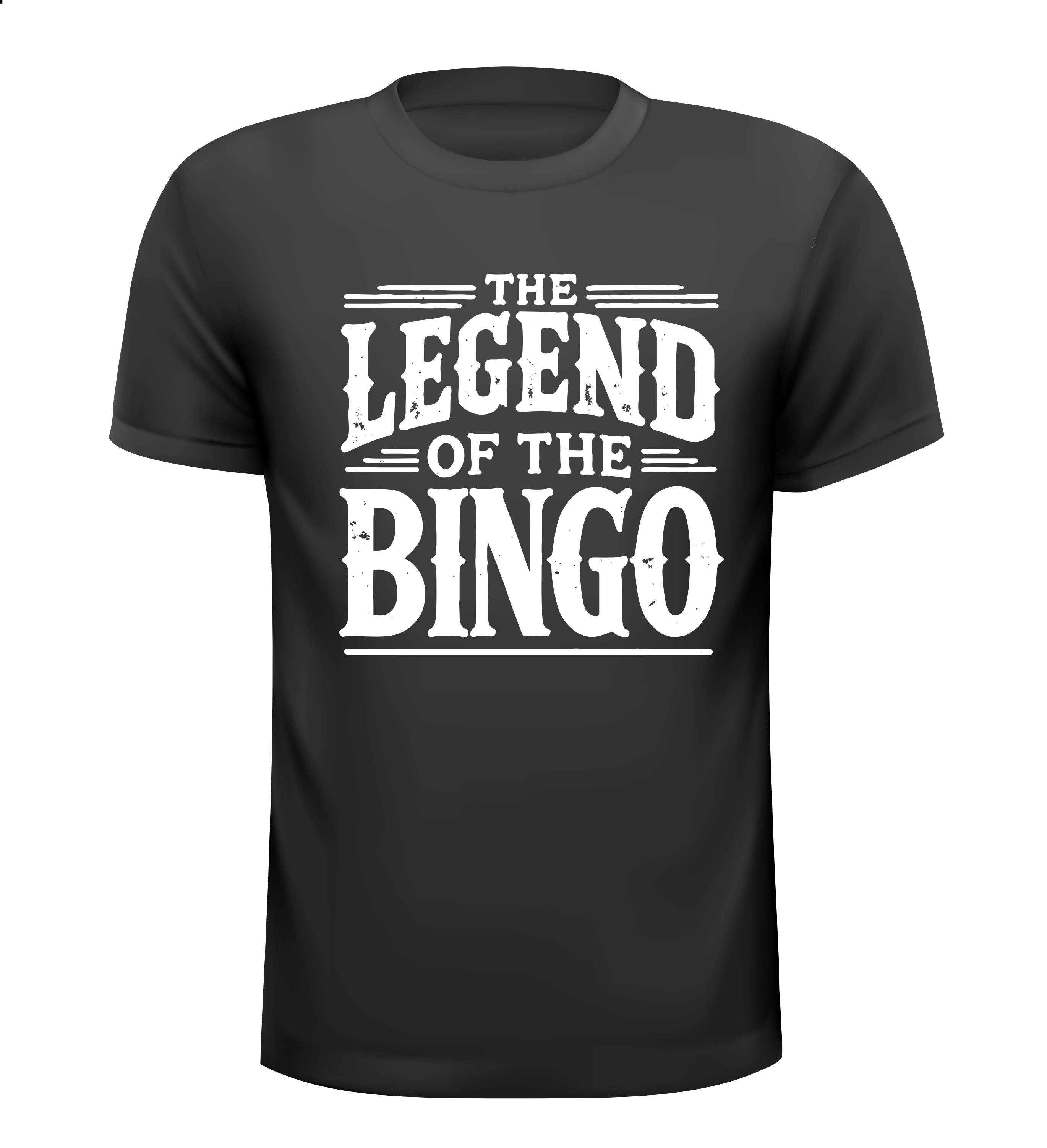 Shirtje The Legend of the Bingo! Perfect prijs voor de bingo