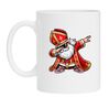 Sinterklaas in een dab beweging mok