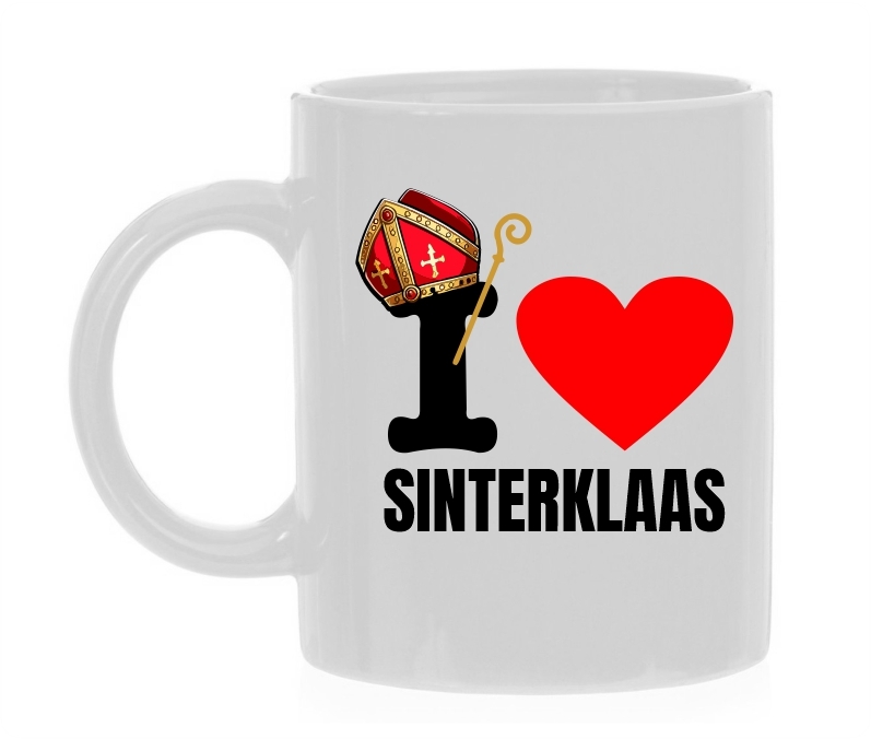 Sinterklaas koffiemok mok voor Sinterklaas