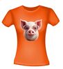 foto 10 T-shirt met varken opdruk