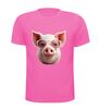 foto 11 T-shirt met varken opdruk